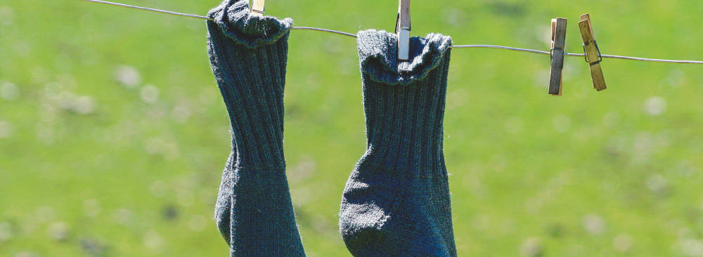 How to Wash Wool Socks