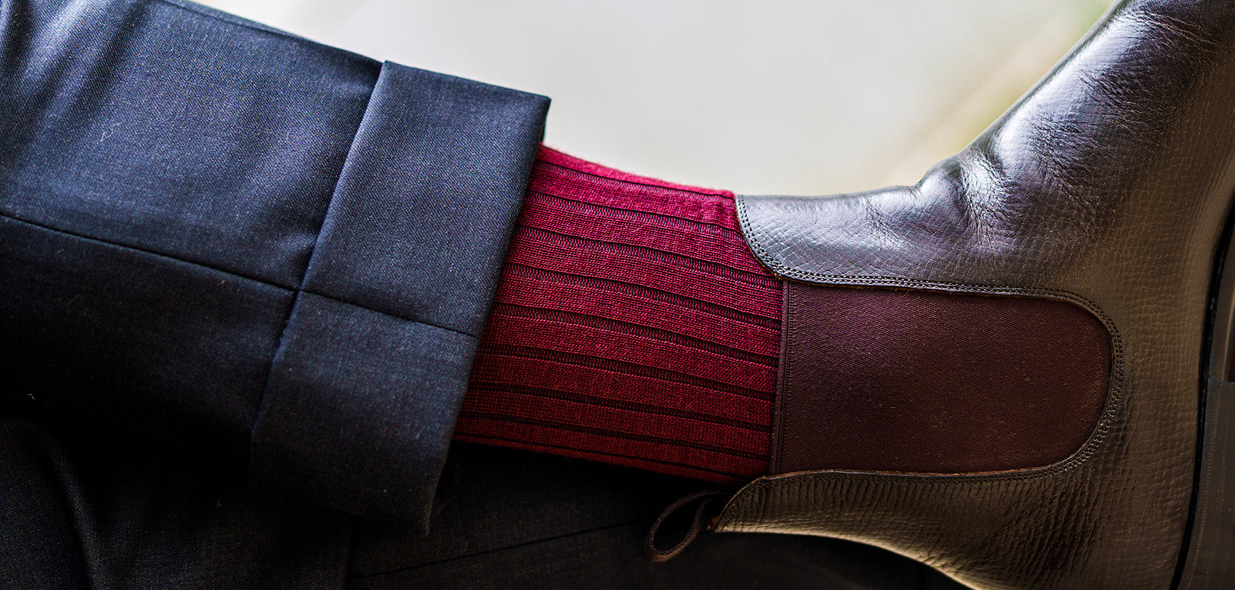 Choosing The Right Socks For Men s Chelsea Boots Boardroom Socks