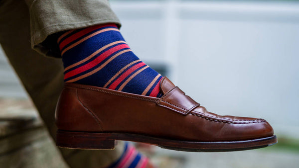 3 Tips to Style Striped Dress Socks with Ease - Boardroom Socks