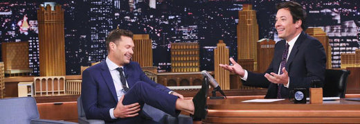 suit without socks Ryan Seacrest