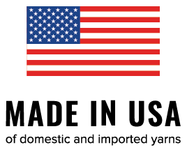 made in usa of domestic and imported yarns