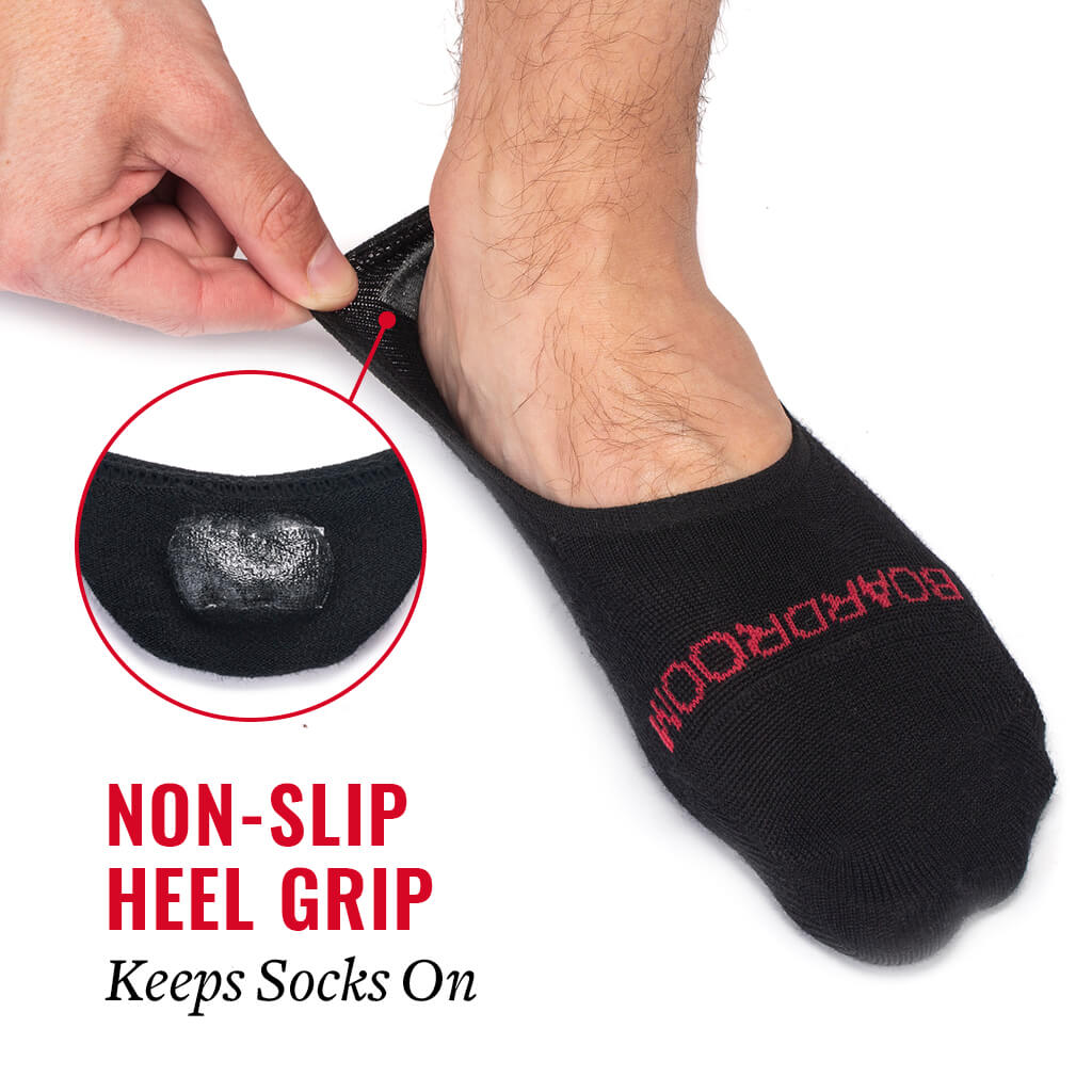 No-Show Dress Socks for Men  Non-Slip & Stays Hidden - Boardroom Socks
