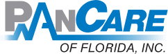 PanCare of Florida, Inc. logo in blue and gray on a white background.