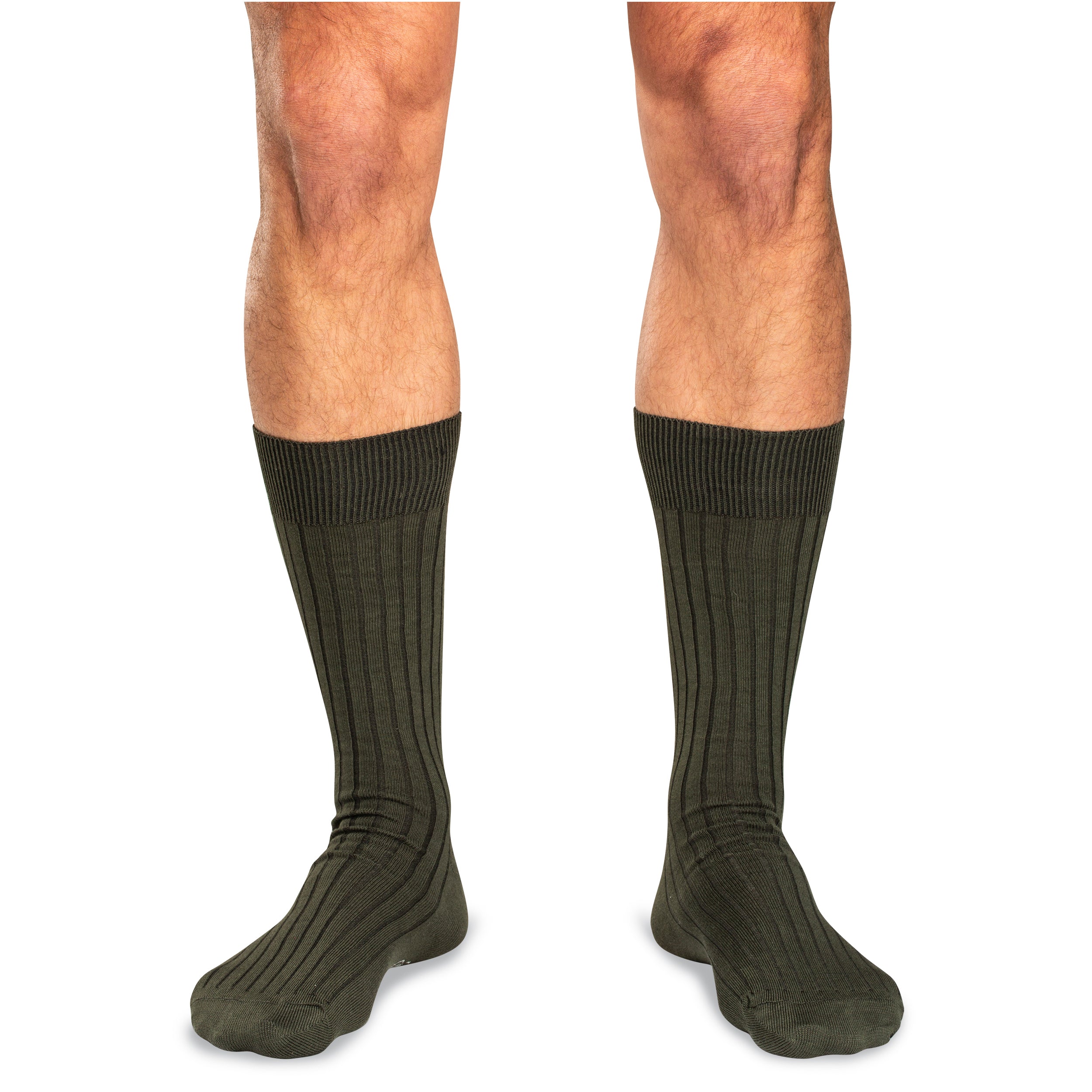 Olive Cotton Mid Calf Dress Socks | Boardroom Socks Olive Cotton Mid Calf Dress Socks | Boardroom Socks