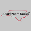 video showcasing khaki striped dress socks from Boardroom Socks