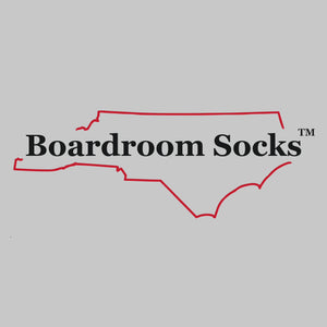 video detailing grey and orange shadow stripe dress socks from Boardroom Socks