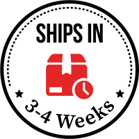 ships in 3 to 4 weeks icon