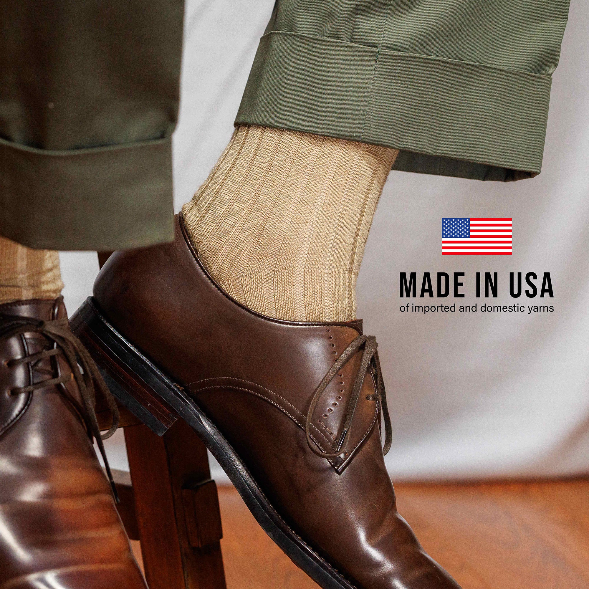 khakis and brown dress shoes The Boardroom Socks Guide to Brown Dress Shoes