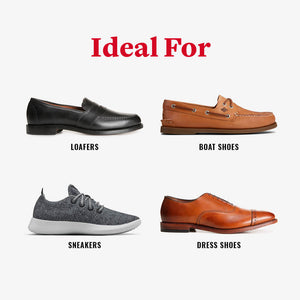 no-show socks for loafers boat shoes sneakers and dress shoes by Boardroom Socks