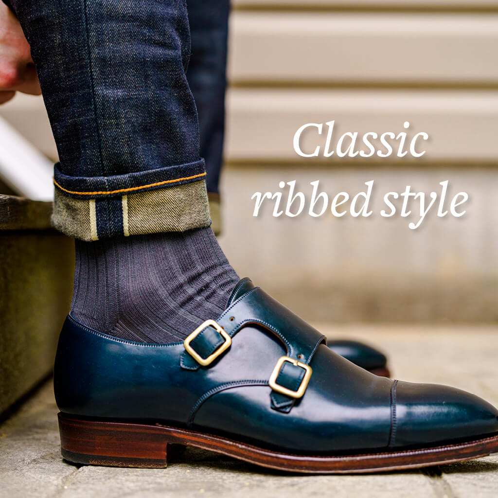 classic dress socks Classic Plain Modal Mid-Calf Dress Socks