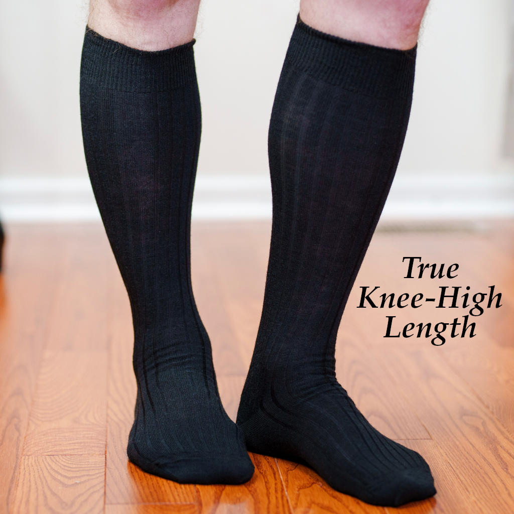 Polo over the calf dress socks Clearance